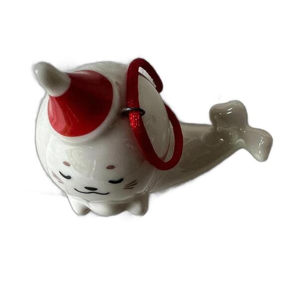 2021 Starbucks Japan Seal with Red Cup Ornament - Picture 4 of 4